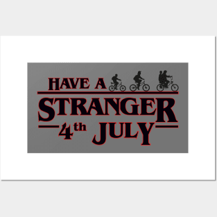 Stranger Things 4th of July Posters and Art